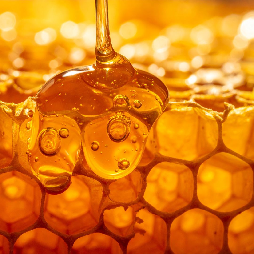 Miel pour les cheveux