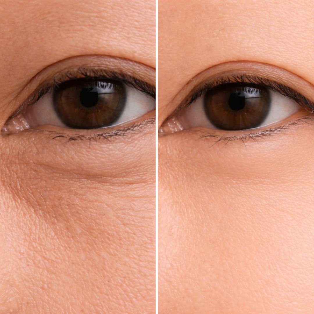 Avant après l'utilisation de la crème sana