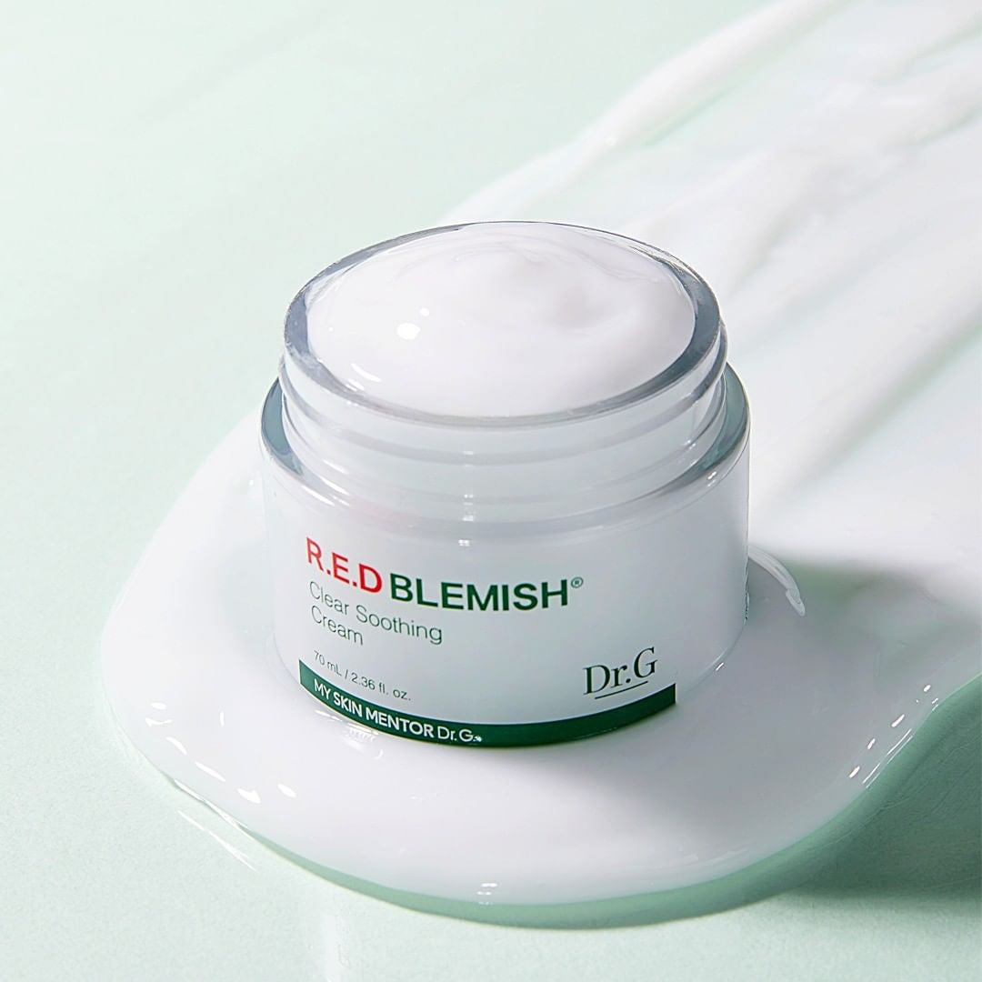 Dr.G - Crème apaisante anti-rougeurs et imperfections texture