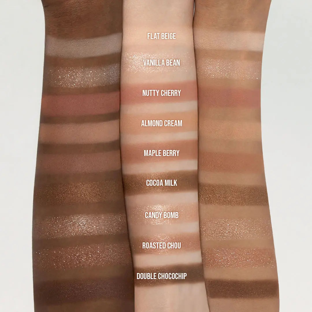 Fards à paupières Dasique texture soyeuse