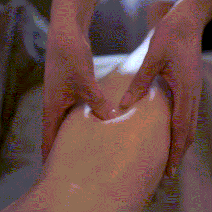 Gif de la PowerfulX crème de massage chauffante recovery 