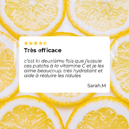 Goodal - Patchs en gel pour le contour des yeux à la vitamine C et mandarine verte avis client 