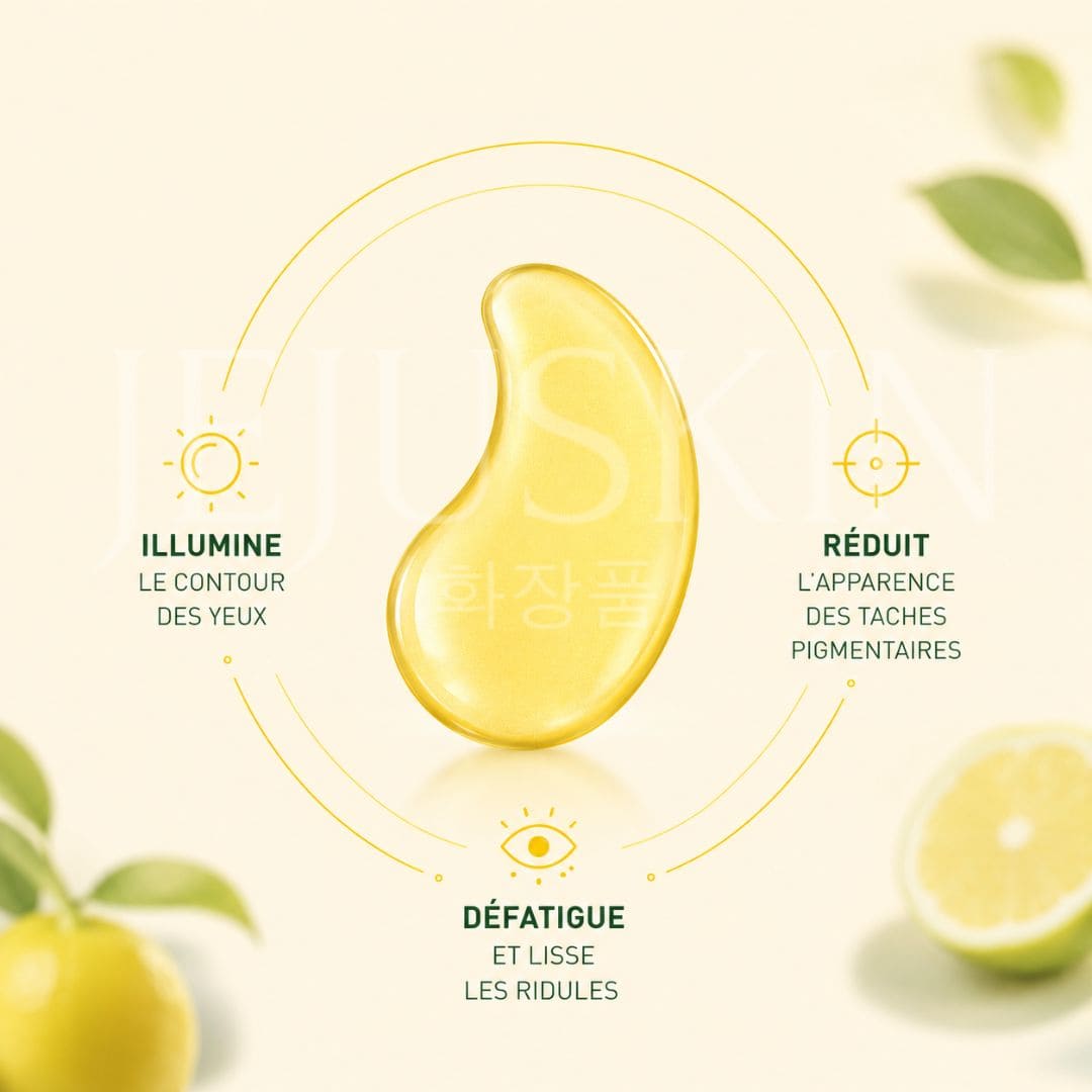 Goodal  Patchs en gel pour le contour des yeux à la vitamine C et mandarine verte bienfaits