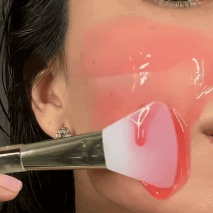 Grand pinceau en silicone skincare