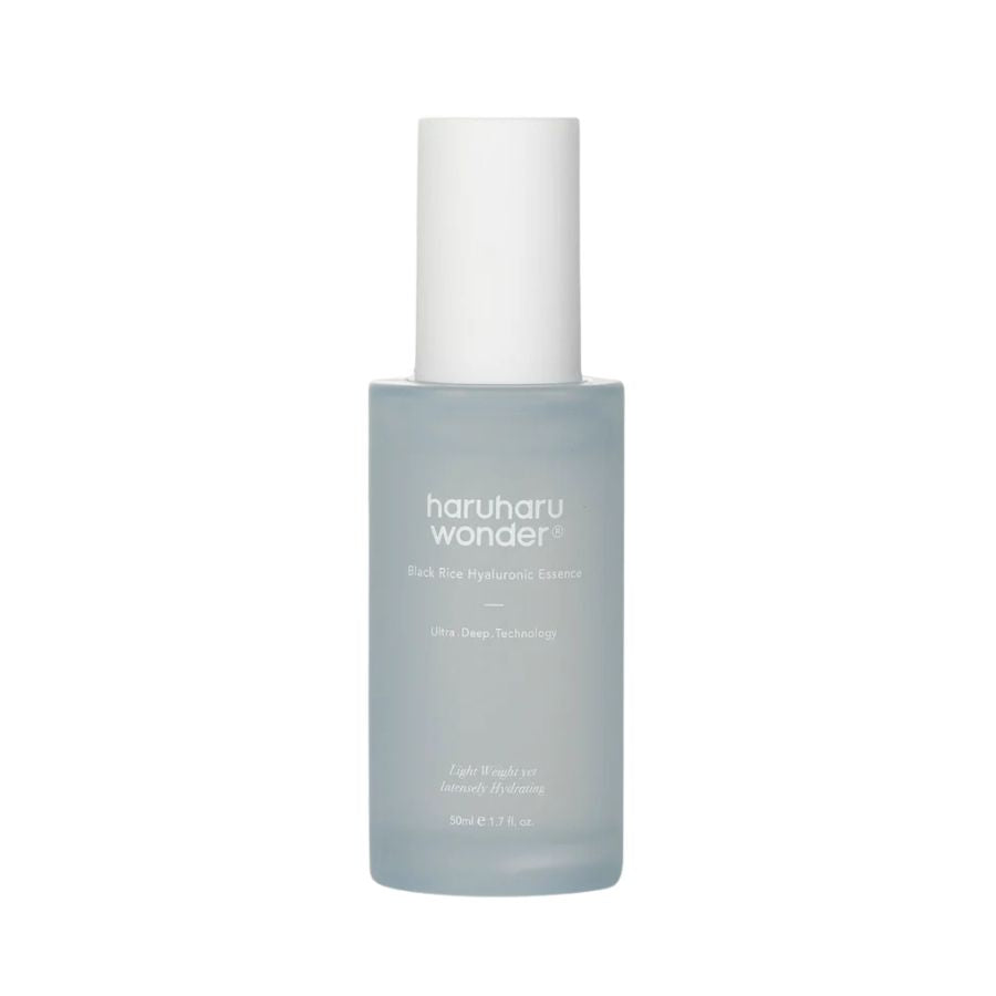 Haruharu Wonder Essence à l’acide hyaluronique au riz noir 50ml
