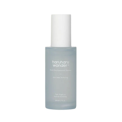 Haruharu Wonder Essence à l’acide hyaluronique au riz noir 50ml