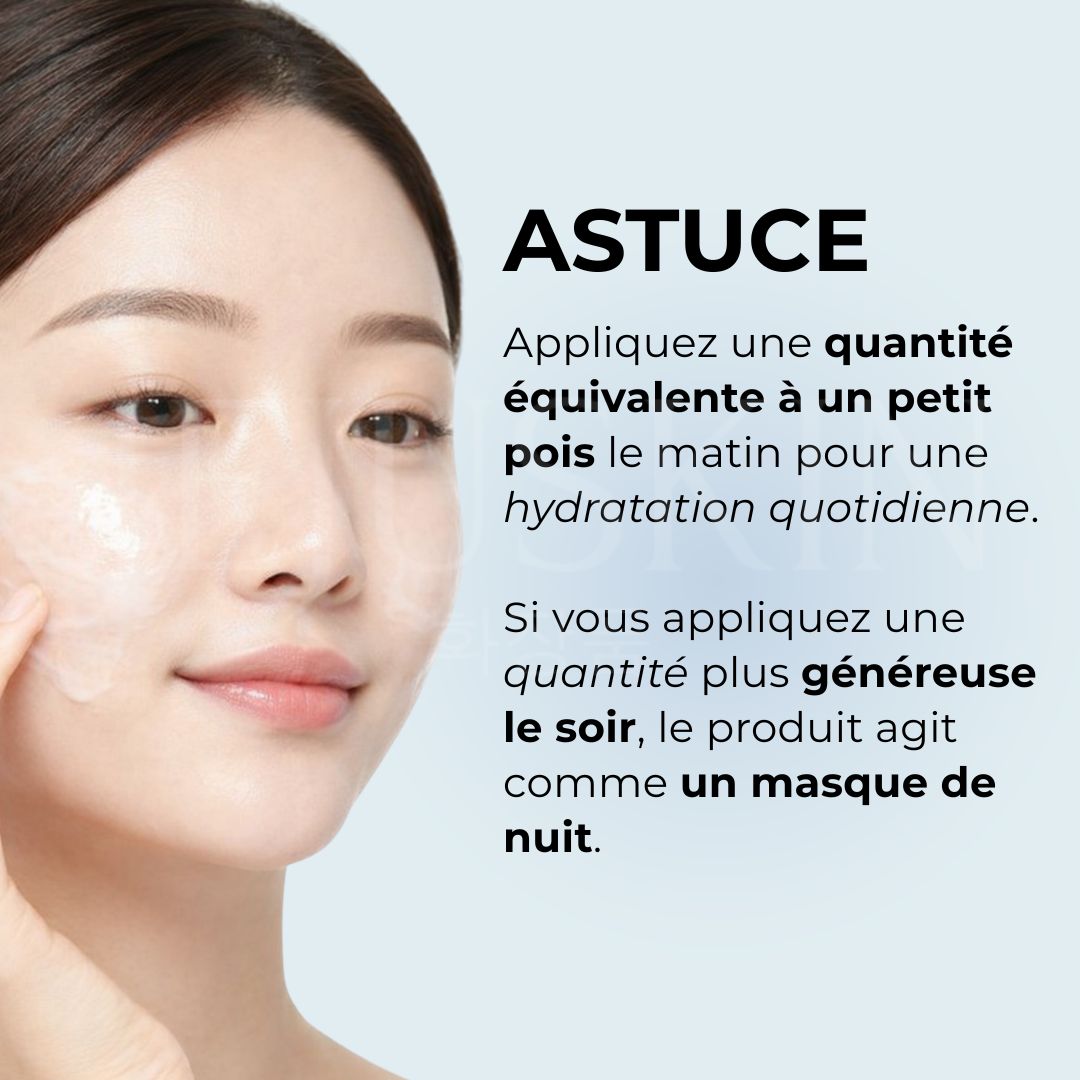 Haruharu Wonder essence à l’acide hyaluronique et au riz noir astuce