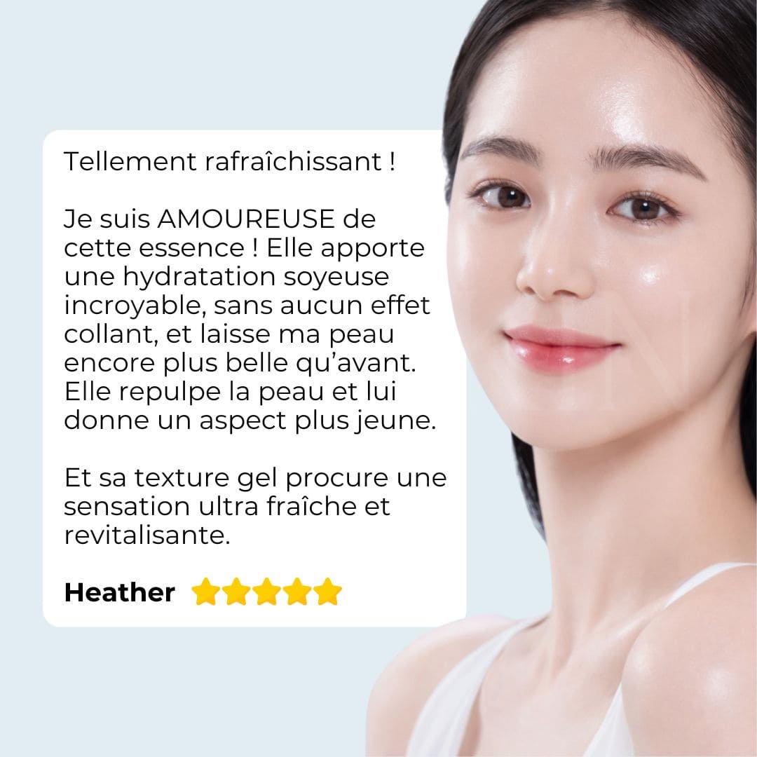 Haruharu Wonder essence à l’acide hyaluronique et au riz noir avis