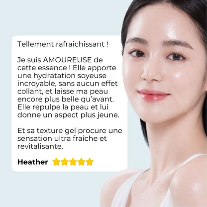 Haruharu Wonder essence à l’acide hyaluronique et au riz noir avis