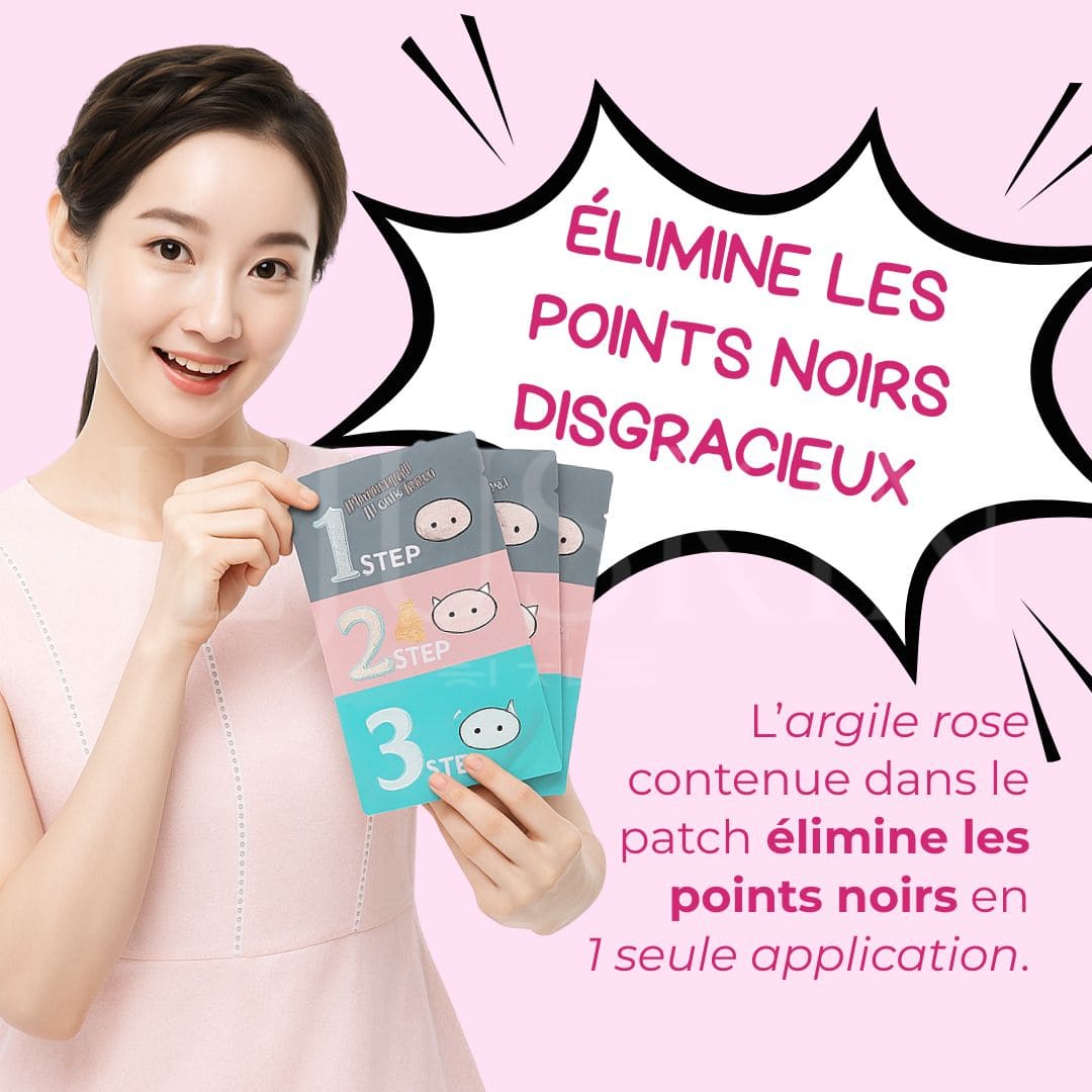 Holika Holika Patchs anti-points noirs pour le nez bénéfices