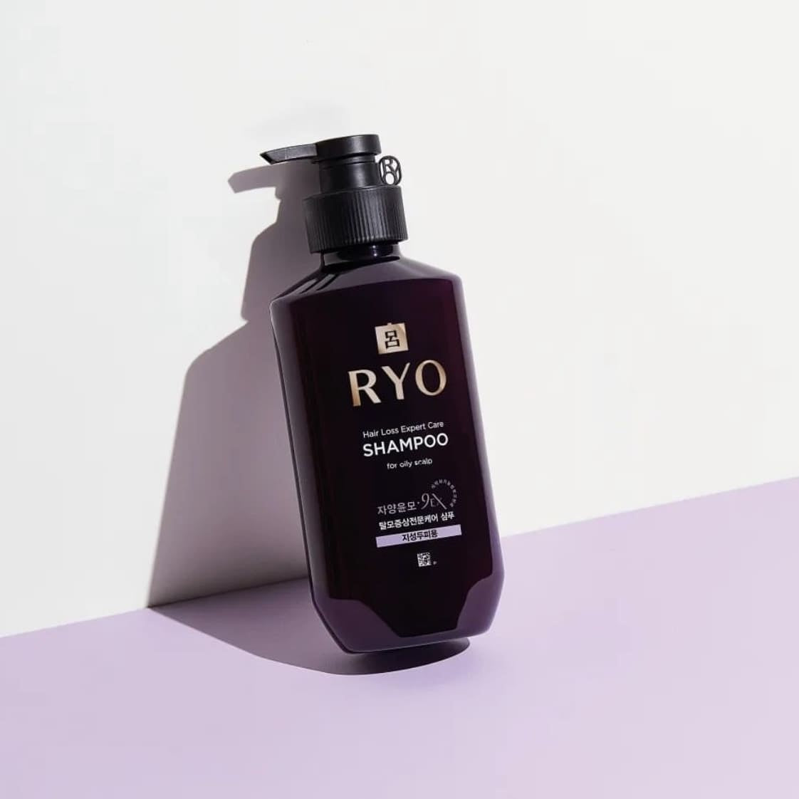 Ryo Shampooing anti-chute des cheveux 9EX fond violet