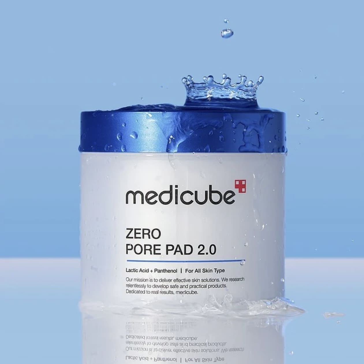 Medicube Pads zéro pores 2.0 avec une goutte d’eau