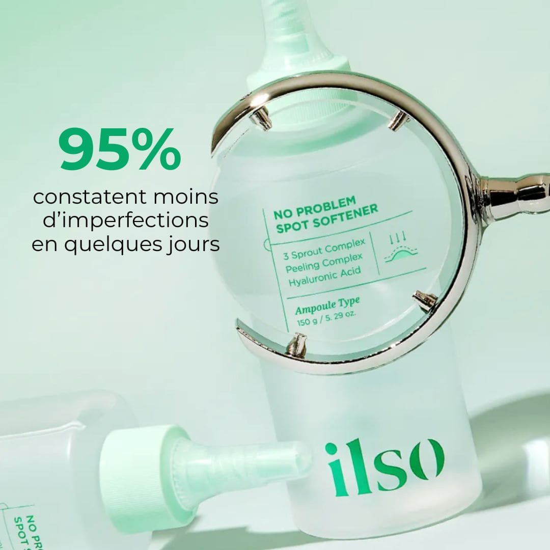 Ilso soin adoucissant anti-imperfections Bénéfice