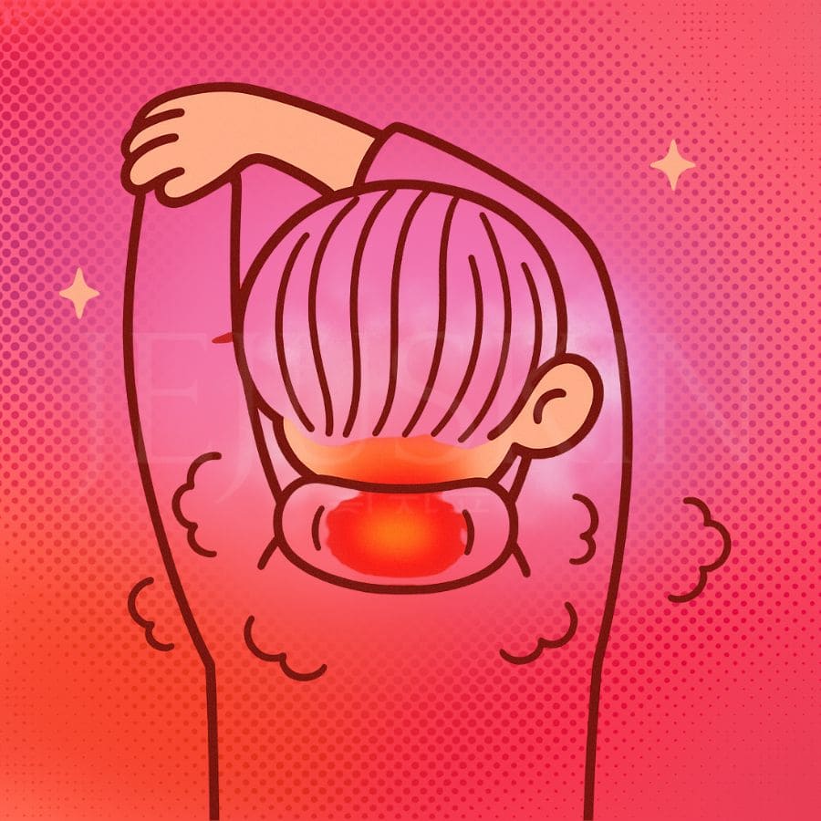 Image masque Kao pour la nuque megrythm