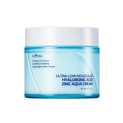 Isntree Crème Aqua au zinc et à l’acide hyaluronique 80ml