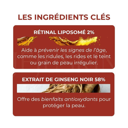 K-Secret Sérum SEOUL 1988 Rétinal ingrédients