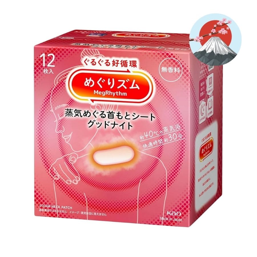 Kao Masques chauffants MegRhythm pour la nuque