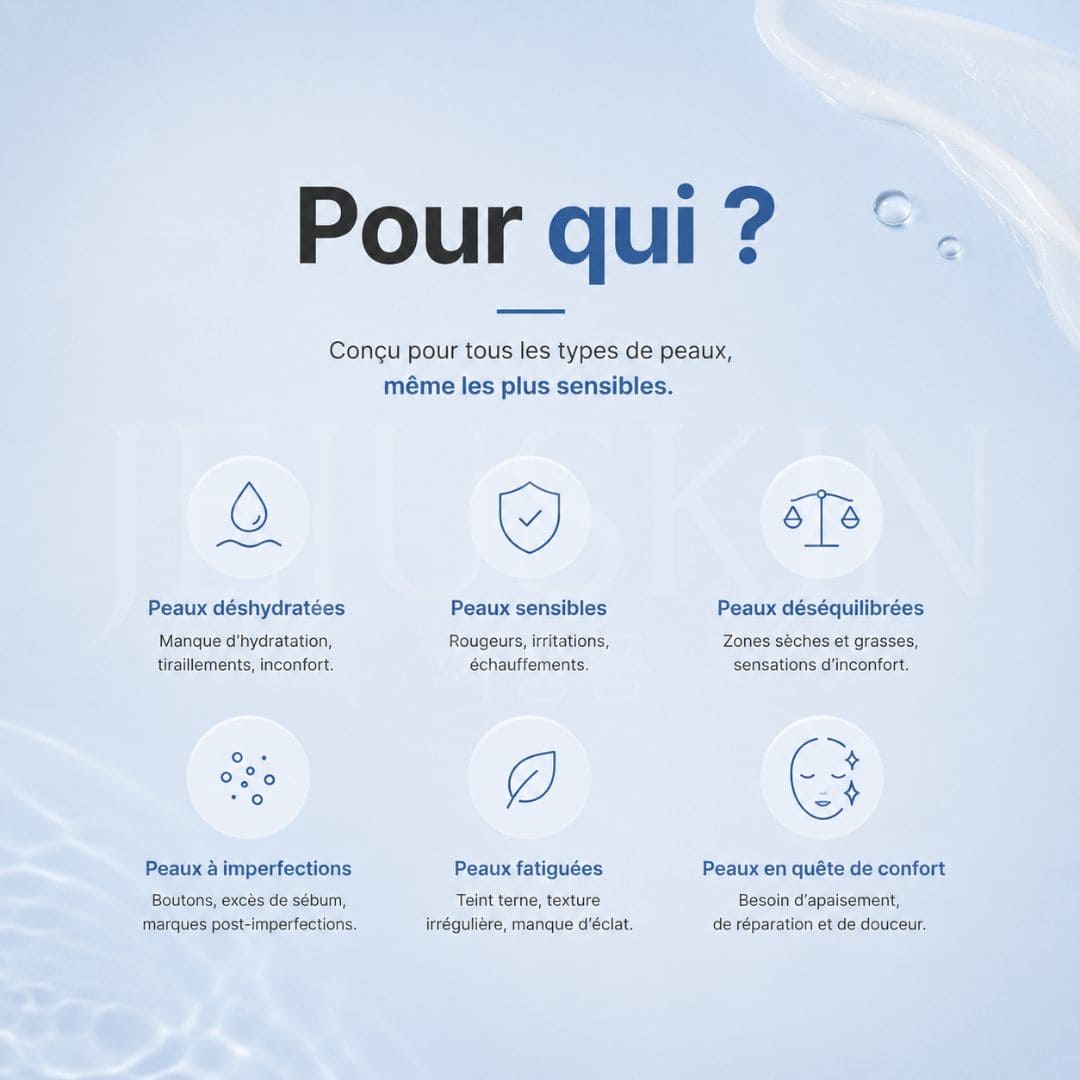 La crème hydratante Dokdo 1025 de chez Round Lab pour les peaux sèches, sensibles et au peaux à imperfections 