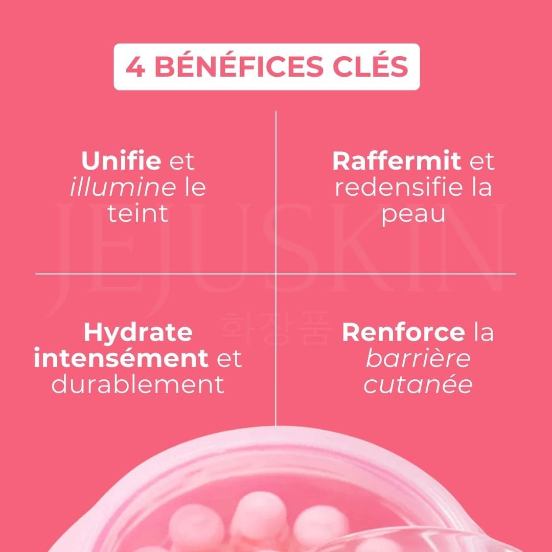 Les 4 bénéfices de la crème capsule au collagène PDRN de Medicube
