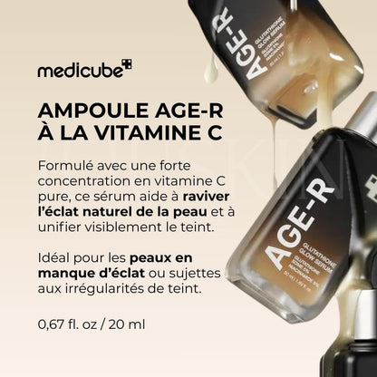 Les bénéfices de l'ampoule Age-R à la vitamine C de Medicube