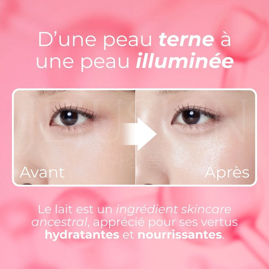 Medicube Sérum booster anti-âge au collagène peau avant après