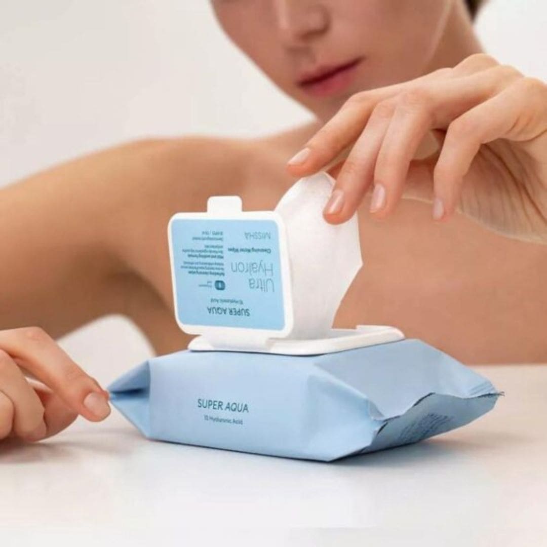 Missha Lingettes démaquillantes Super Aqua Ultra Hyalron 30 pièces photo
