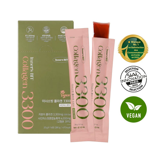 Mizon Gelée de collagène végétal au raisin Inner’sBit 14 sticks