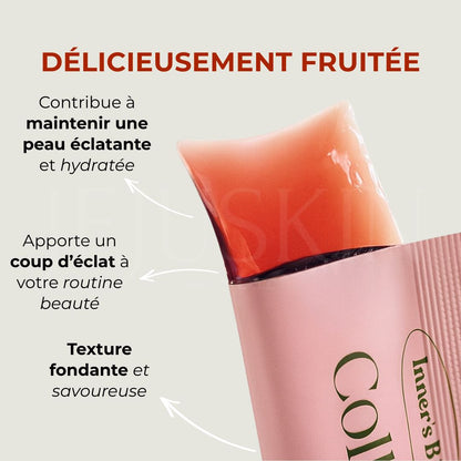 Mizon Gelée de collagène végétal au raisin Inner’sBit 14 sticks bénéfices