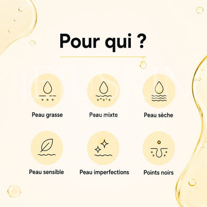 Numbuzin Huile démaquillante Easy Peasy N°1 type de peau