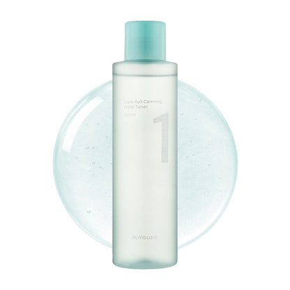Numbuzin Toner apaisant aux herbes Pure-Full 300ml