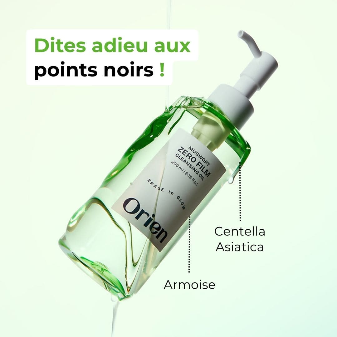 Orien Huile nettoyante à l’armoise Bénéfice