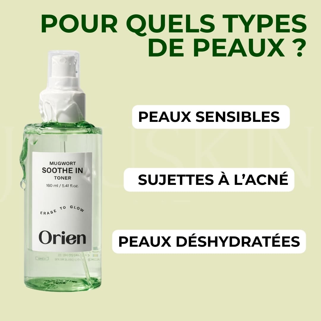 Orien Toner apaisant à l’armoise peaux sensibles