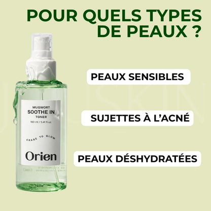 Orien Toner apaisant à l’armoise peaux sensibles
