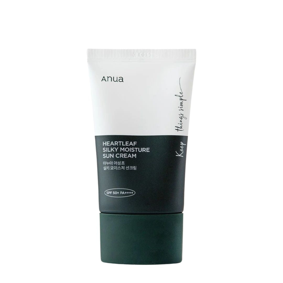 Anua Crème solaire hydratante Heartleaf