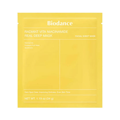 Biodance Masque hydratant bio Vita Niacinamide