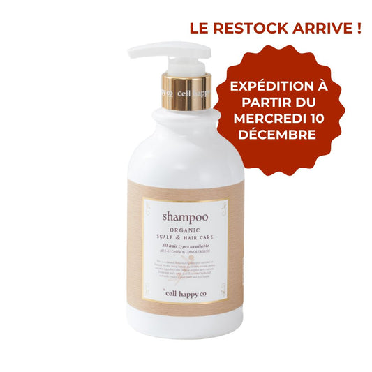 Cell Happy Co - Shampoing réparateur anti-chute de cheveux - 300ml