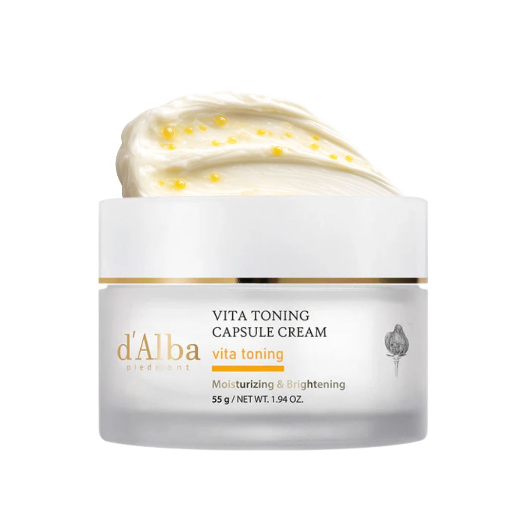 d’Alba crème hydratante aux capsules vitaminées, teint unifié et éclat