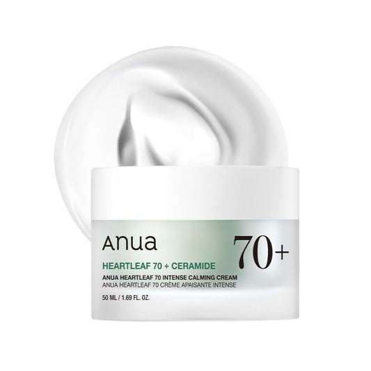 Anua crème réparatrice apaisante Heartleaf 70+ & Céramides 50ml